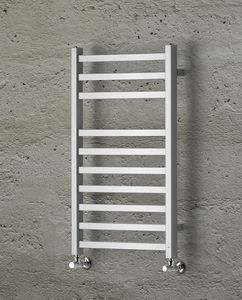 radiatore scaldasalviette ad acqua calda / in metallo / moderno / verticale