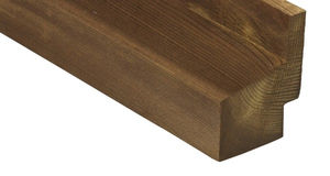 rivestimento di facciata in legno di latifoglie / liscio / a doghe / di lunga durata