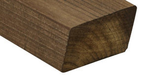 rivestimento di facciata in legno di latifoglie / liscio / a doghe / FSC