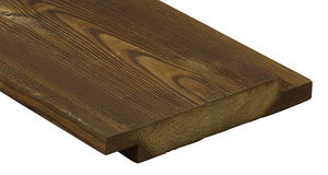 rivestimento di facciata in legno di latifoglie / liscio / a doghe / FSC