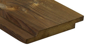 rivestimento di facciata in legno di latifoglie / liscio / in pannello / di lunga durata