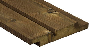 rivestimento di facciata in legno di latifoglie / liscio / in pannello / di lunga durata
