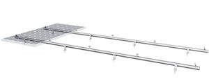 sistema di montaggio per tetto inclinato / per tetti piani / su tetto / per applicazioni fotovoltaiche