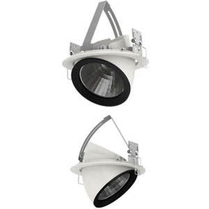 faretto da incasso a soffitto / da interno / LED / tondo
