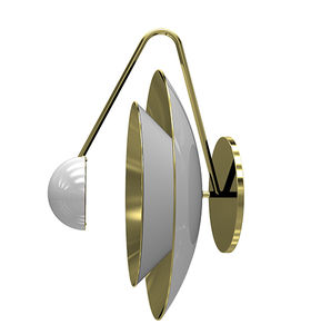 applique moderna / in alluminio / in ottone / LED