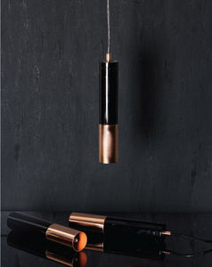 lampada a sospensione / design scandinavo / in alluminio / in ottone