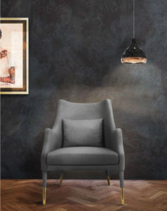 lampada a sospensione / moderna / in alluminio / in ottone