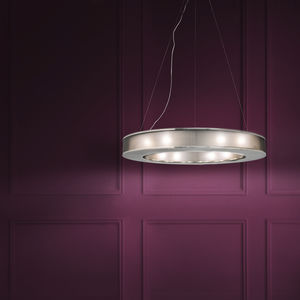 lampada a sospensione / moderna / in alluminio / in ottone