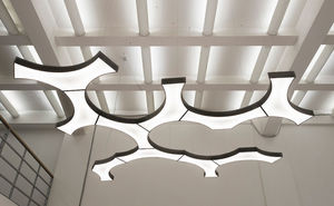 lampada a sospensione / design originale / in alluminio / LED