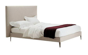 letto standard / matrimoniale / moderno / in tessuto
