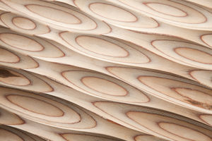 pannello decorativo in MDF / da parete / 3D / su misura