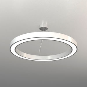 luce a sospensione / LED / tonda / in alluminio
