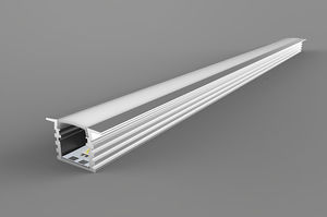 profilo luminoso da incasso / LED / RGB / dimmerabile