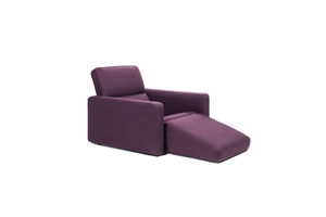 chauffeuse moderna / in cotone / in lino / in feltro