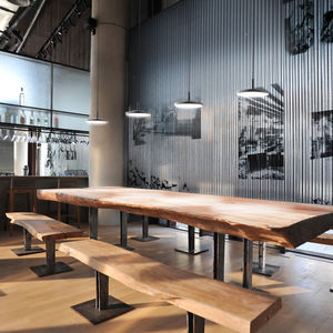 luce a sospensione / LED / in alluminio / dimmerabile