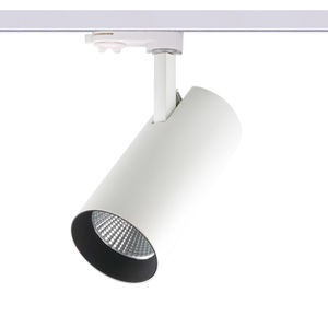 faretti a binario LED / tonda / in alluminio / contract