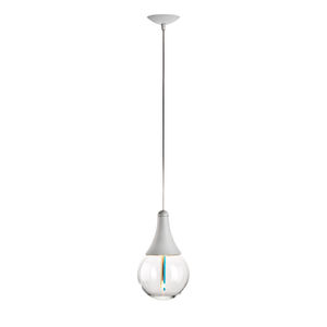 lampada a sospensione / moderna / in vetro / in metallo