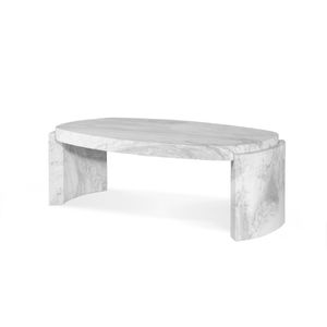 tavolino basso moderno / in marmo / da interno
