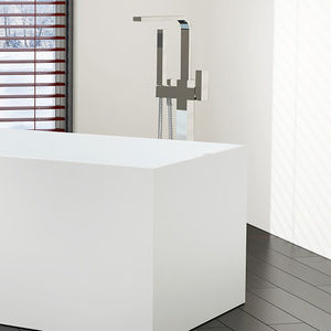 miscelatore per lavabo / per vasca / a pavimento / in ottone cromato
