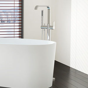 miscelatore per lavabo / per vasca / a pavimento / in ottone cromato