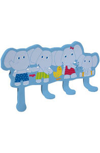 appendiabiti a muro / moderno / in metallo / per bambini