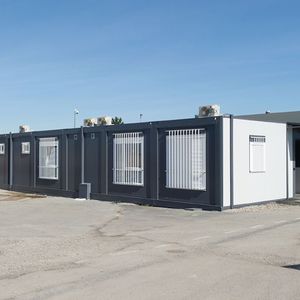 edificio prefabbricato / modulare / in acciaio galvanizzato / per ufficio
