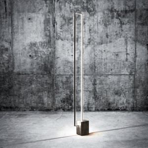 lampada da terra / design originale / in metallo / LED