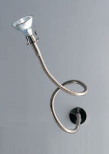 applique moderna / in metallo / in vetro / LED