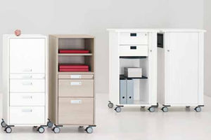 carrello portavivande di servizio / da ufficio / contract / in legno