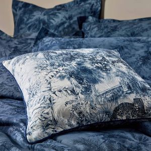 tessuto da tappezzeria / con motivi naturali / in cotone / Jacquard