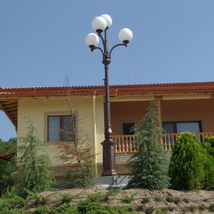 lampione urbano / classico / in ghisa / LED