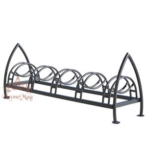 rastrelliera per biciclette in acciaio con rivestimento a polvere / per spazi pubblici