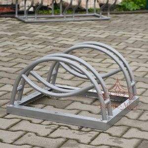 rastrelliera per biciclette in acciaio con rivestimento a polvere / per spazi pubblici