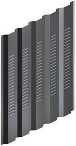 facciata ventilata in metallo
