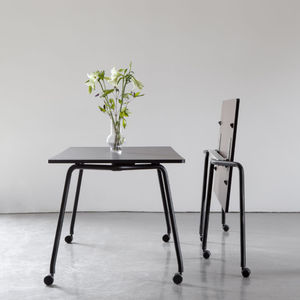 tavolo moderno / in laminato / rettangolare / contract