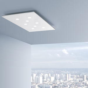 plafoniera moderna / rettangolare / in alluminio / LED