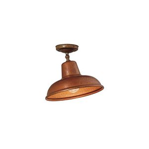 plafoniera classica / tonda / in ottone / in rame