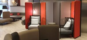 paravento moderno / in feltro / professionale / regolabile