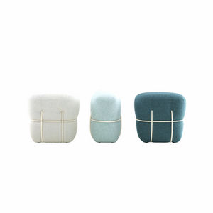 pouf moderno / in tessuto / rettangolare / di Benjamin Graindorge
