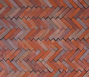 lastricato in ceramica / permeabile / in materiale riciclato