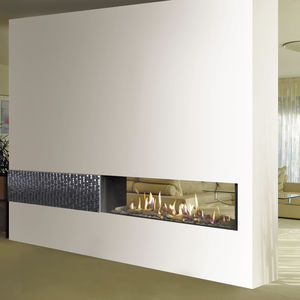 camino a gas / moderno / design originale / tradizionale