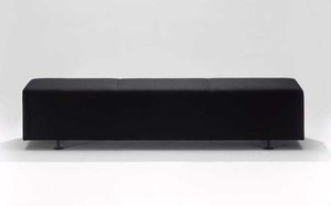 divanetto imbottito standard / moderno / in pelle