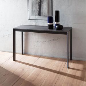 consolle moderna / in legno / in metallo / rettangolare