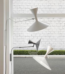 applique moderna / in alluminio / LED / alogena