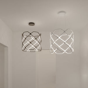 lampada a sospensione / moderna / in metallo / LED