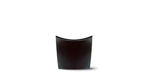 sgabello design minimalista / in frassino / in legno laccato / nero