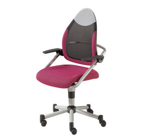 sedia da ufficio moderna / girevole / con rotelle / per bambini