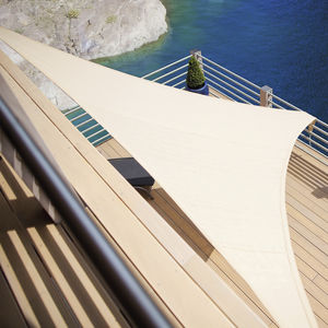 tenda a vela impermeabile / su misura / contract / triangolare