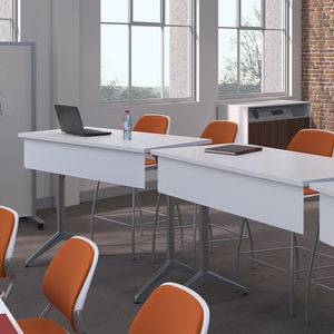 tavolo per corsi di formazione moderno / in laminato / rettangolare / per edifici pubblici
