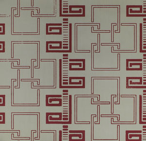carte da parati classiche / a motivi / rosse
